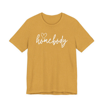 Homebody Girls T-Shirt Cute Stay-At-Home Tee for Cozy Days