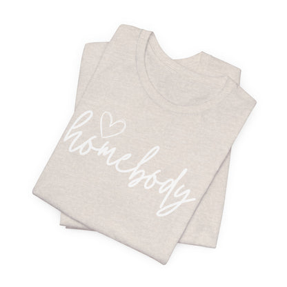 Homebody Girls T-Shirt Cute Stay-At-Home Tee for Cozy Days
