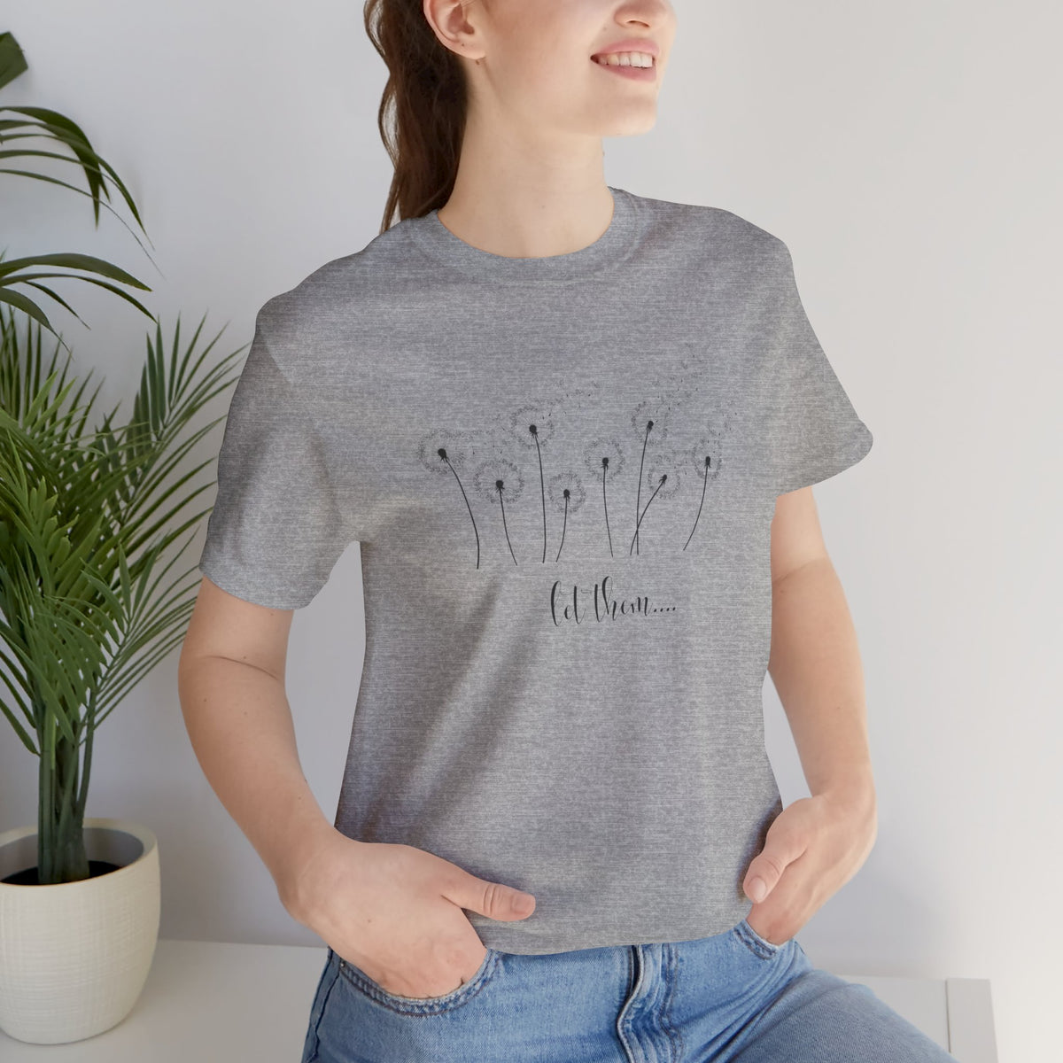 Dandelion Wishes Tee  Let Them Graphic T-Shirt