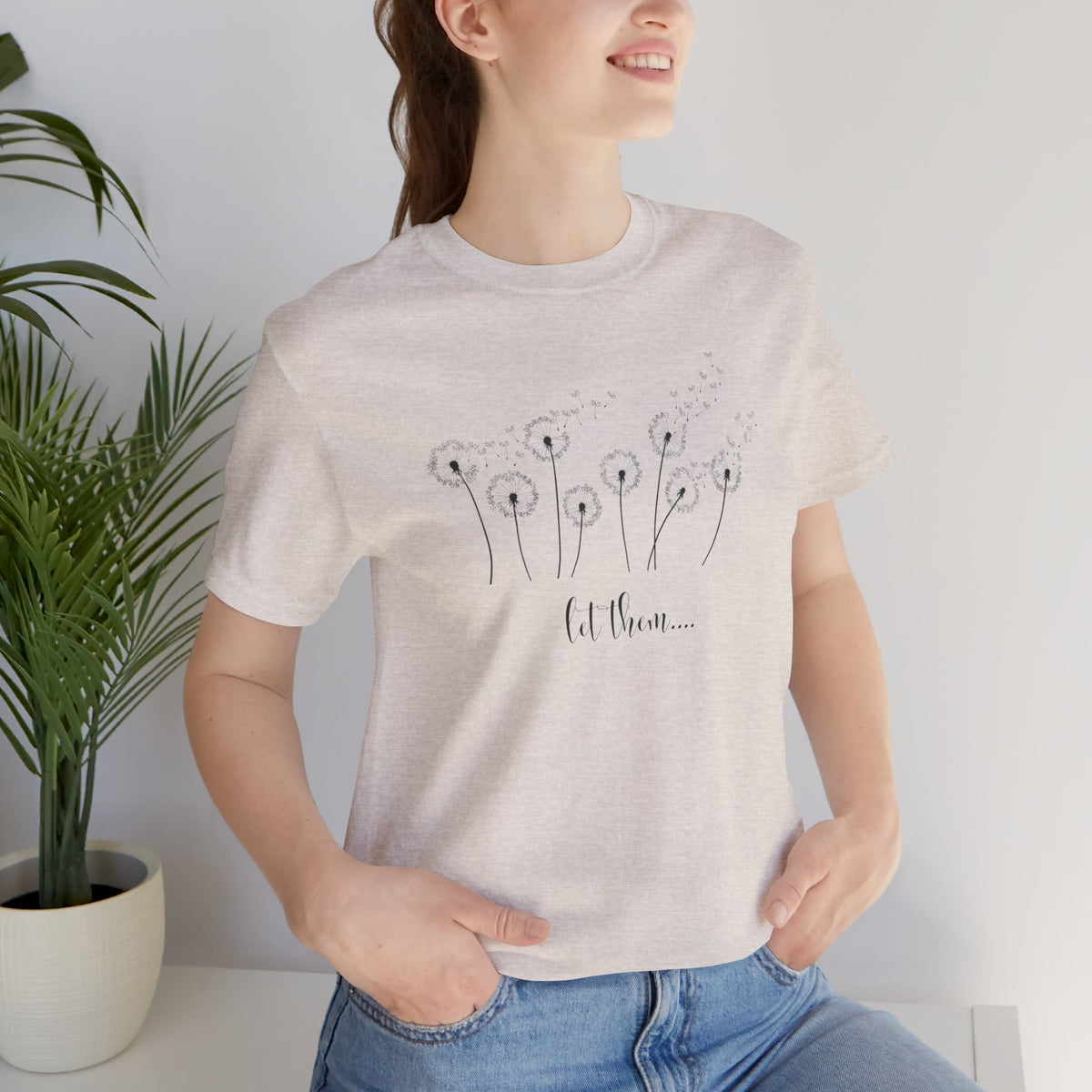 Dandelion Wishes Tee  Let Them Graphic T-Shirt