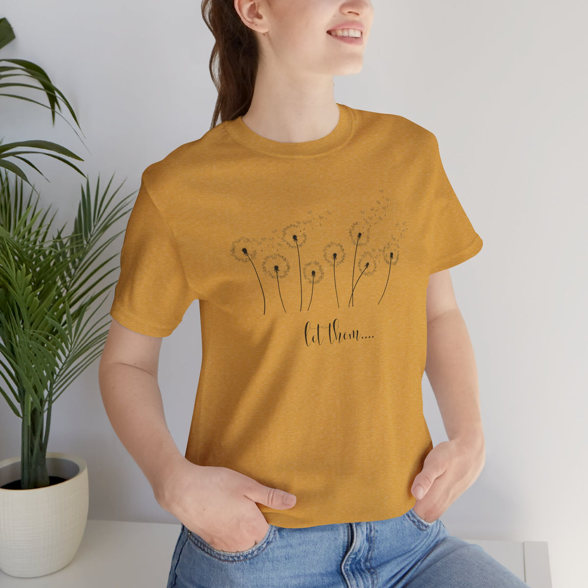 Dandelion Wishes Tee  Let Them Graphic T-Shirt