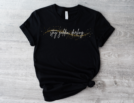 Stay Golden, Darling Unisex Jersey Short Sleeve Tee