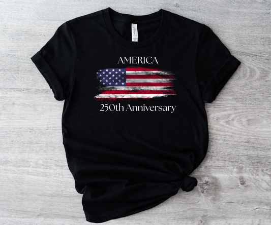 America 250th Anniversary 4th of July T-Shirt