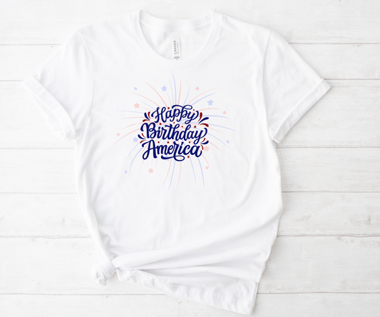 Happy Birthday America 4th of July T-Shirt
