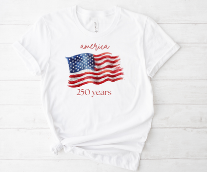 250 Years of America T-Shirt 1776–2026 Anniversary Tee