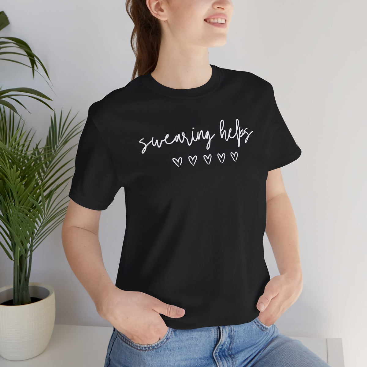 Swearing Helps Cute Funny T-Shirt
