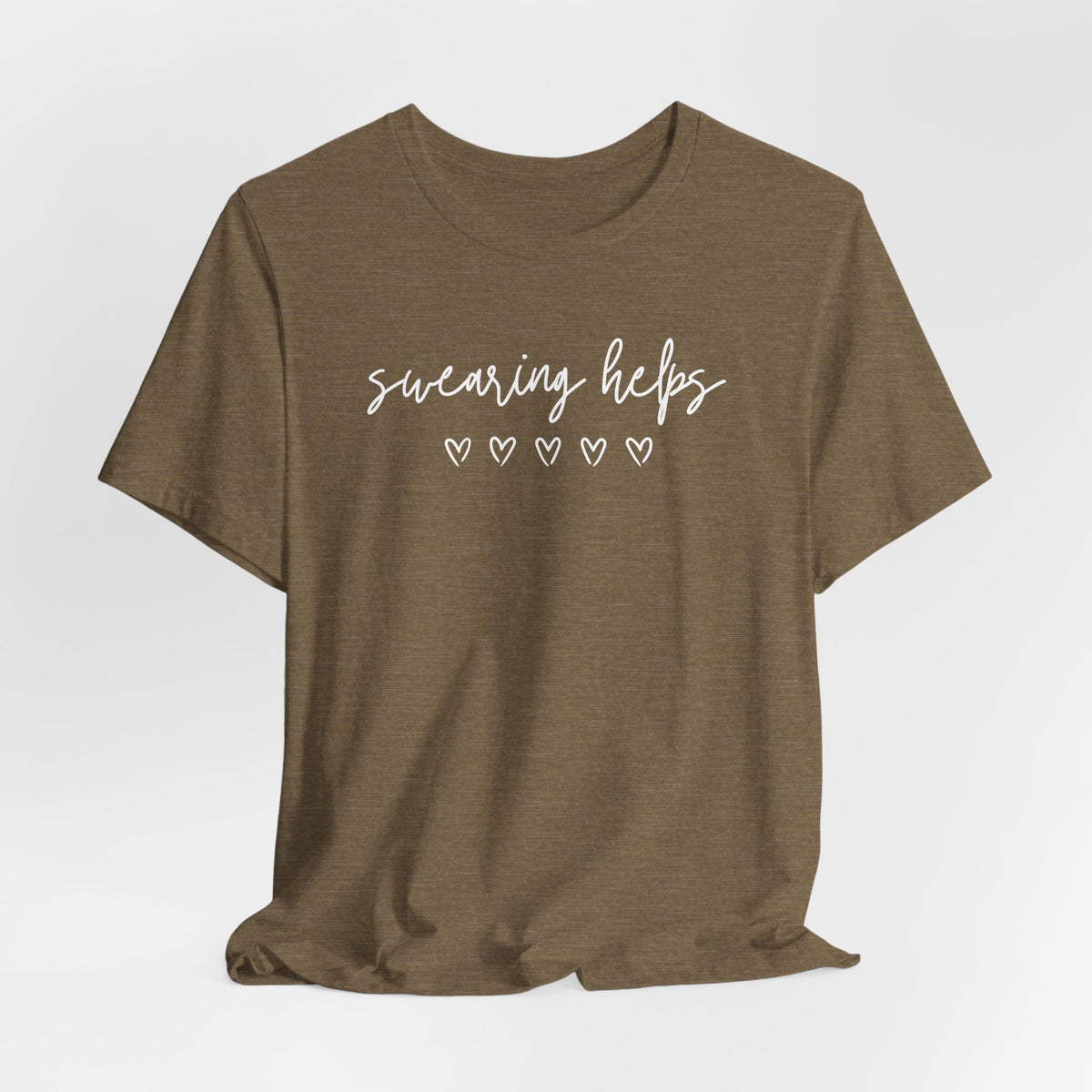 Swearing Helps Cute Funny T-Shirt