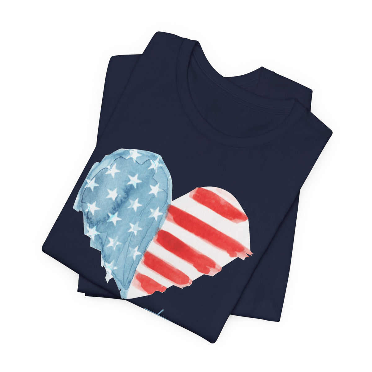 America Est. 1776 Heart Flag T-Shirt