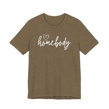 Homebody Girls T-Shirt Cute Stay-At-Home Tee for Cozy Days
