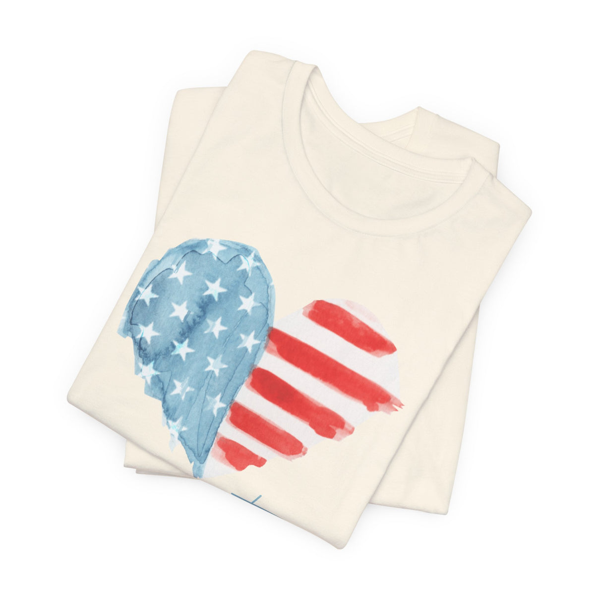 America Est. 1776 Heart Flag T-Shirt
