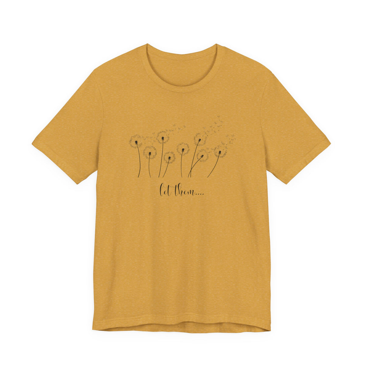 Dandelion Wishes Tee  Let Them Graphic T-Shirt