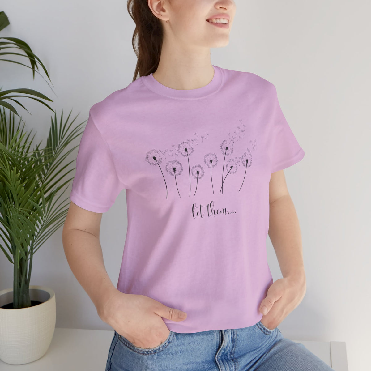 Dandelion Wishes Tee  Let Them Graphic T-Shirt