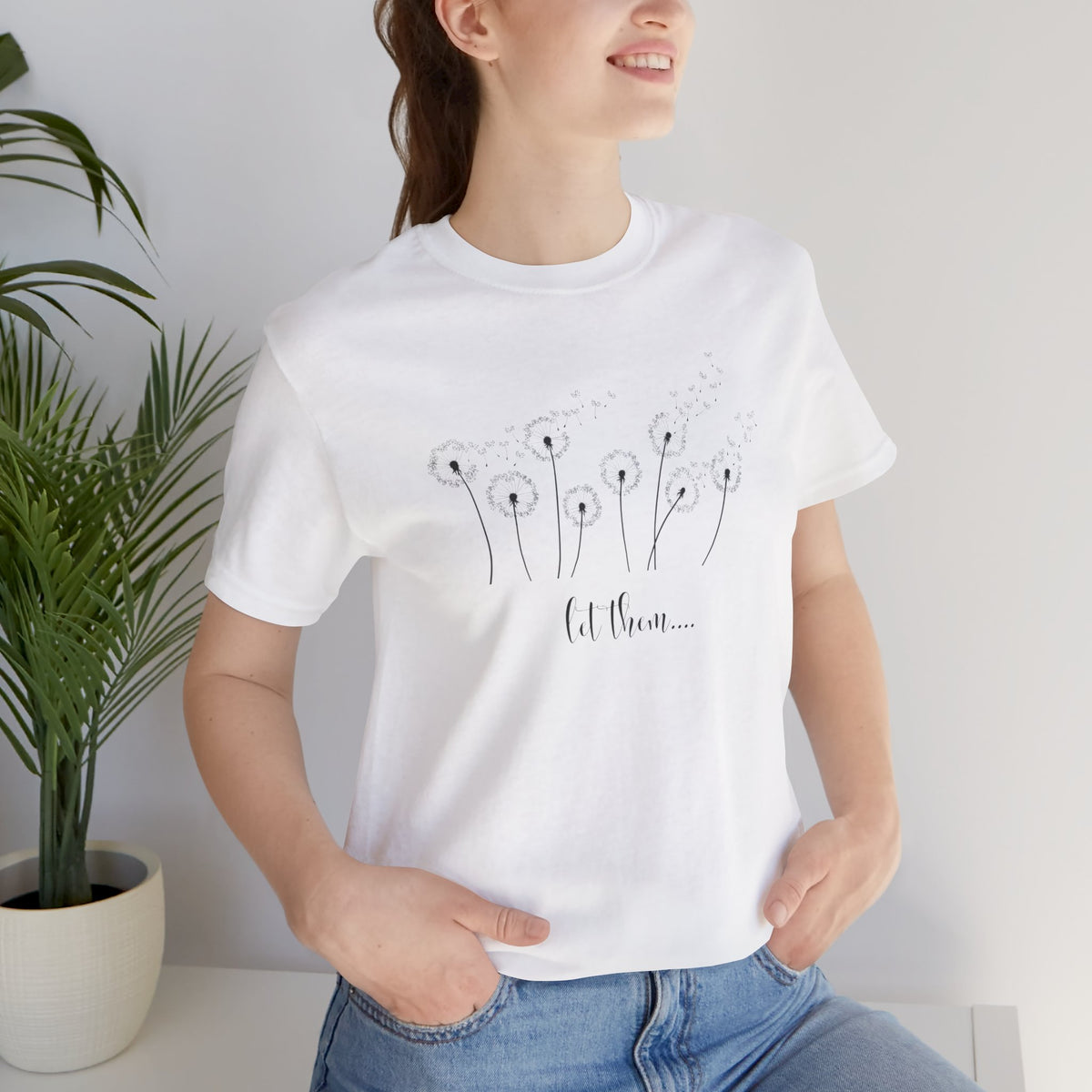 Dandelion Wishes Tee  Let Them Graphic T-Shirt